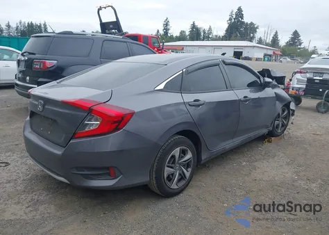 2020 Honda Civic Lx z USA, uszkodzony, nr VIN 19XFC2F68LE205599